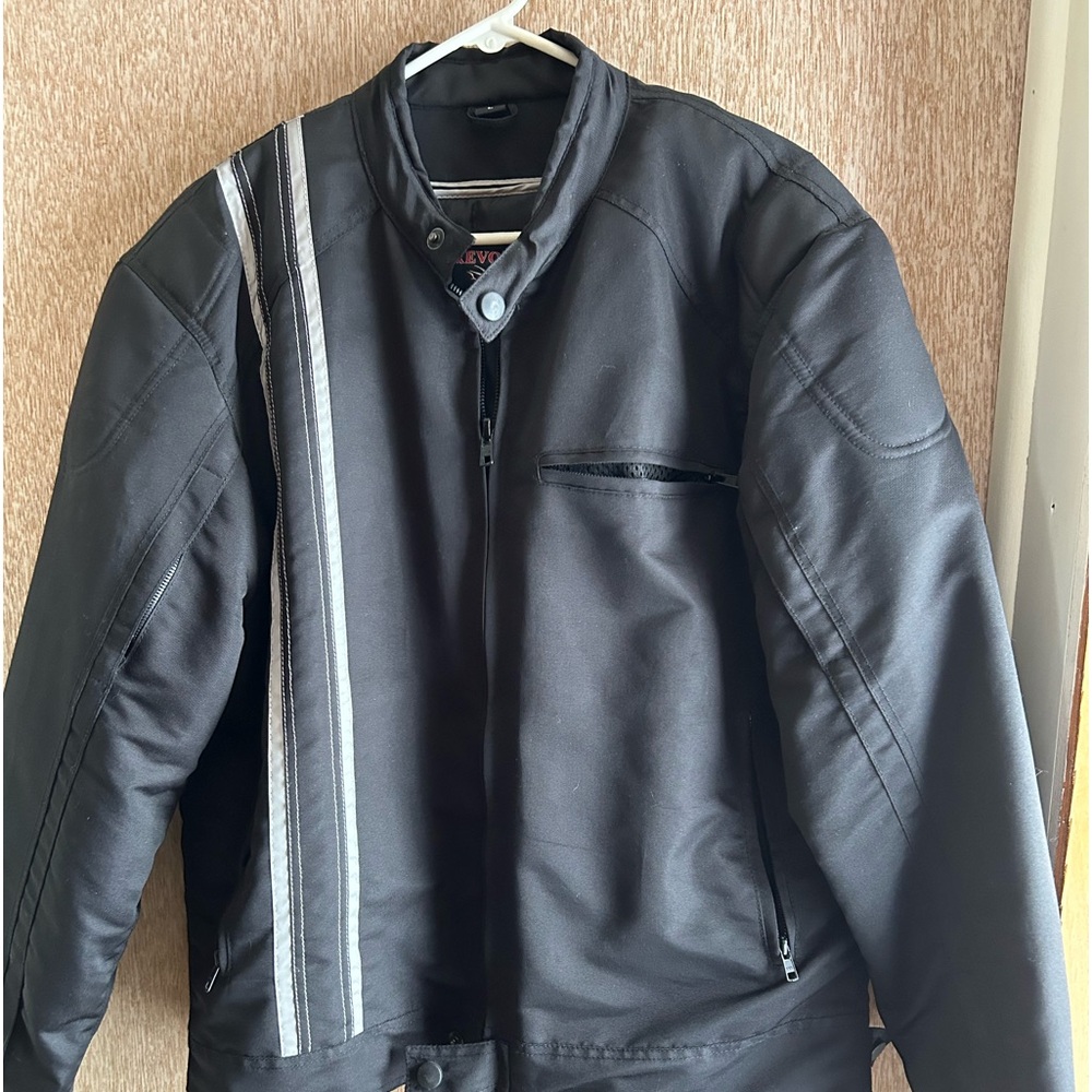 Revolution Gear nylon riding jacket . Ladies large ..